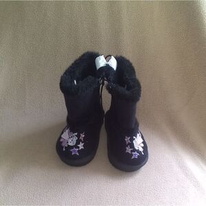 ⬇️⬇️⬇️Ositos Girl's Black Fairy Boots